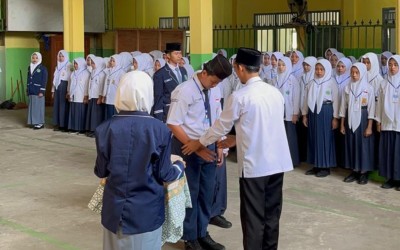 Awali Tahun Ajaran Baru, MA Salafiyah Bantarsari Gelar MATAMUDA bagi 143 Murid Baru