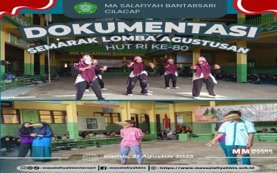 Semarak Lomba HUT RI ke-80 di MA Salafiyah Bantarsari