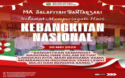 MA SALAFIYAH GELAR UPACARA PERINGATAN HARI KEBANGKITAN NASIONAL TAHUN 2025