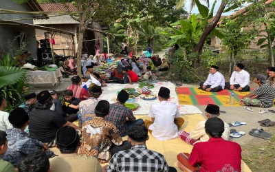 Kegiatan Shodaqoh Bumi (Slametan) di Lingkungan MA Salafiyah Bantarsari